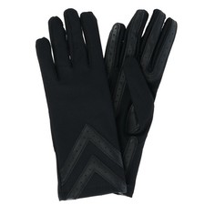 Isotoner Women's Fleece Lined Touchscreen Chevron Winter Glove