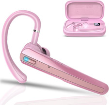 Bluetooth Headset V5.3, Wireless Headset with ENC Noise Canceling Mic, 120Hrs Ta