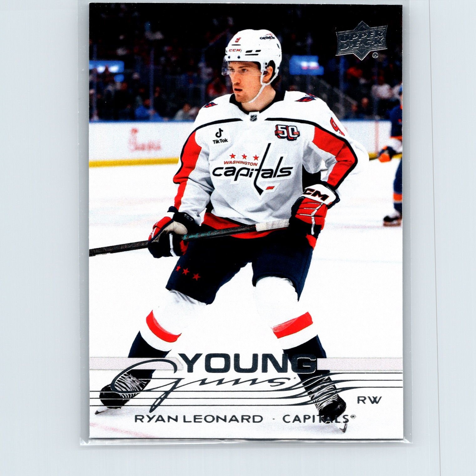 2025-26 Upper Deck Ryan Leonard Rookie #238 Washington Capitals