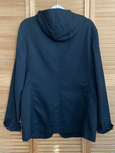 AD2009 BLACK COMME des GARCONS Cotton hooded jacket … - Gem
