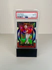 Drake Maye 2024 Panini Select - Concourse #27 Black & Red Shock Prizm (RC) PSA 8