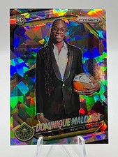 2025 Panini Prizm WNBA Dominique Malonga #144 Variation Cracked Ice Storm RC