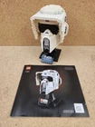 LEGO 75305 Scout Trooper Helmet Star Wars Helmet 100% Complete W/Manual
