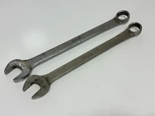 Blue Point Tools USA 2pc OEX26 13/16" & OEX28 7/8" SAE Combination Wrench, 12 PT