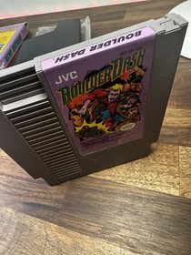 Boulder Dash Nintendo NES Completo CIB Ottime condizioni!
