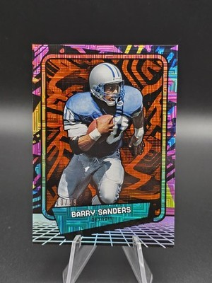 Barry Sanders /99 - 2026 90's Pop Culture, Orange Foil #43