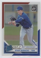2019 Donruss Optic Red White & Blue 150th Anniversary Prizm Ryan Borucki 0q1p