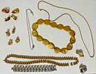 Vintage Costume Jewelry Signed Trifari and Avon Lot