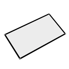 Portable Foldable White Projector Screen For Outdoor Camping Movie