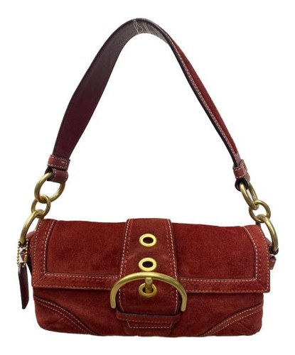 COACH Shoulder bags Red 10060