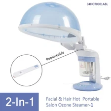 DESKTOP 2 IN 1 PERSONAL BEAUTY HAIR STEAMER SALON AND SPA EQUIPMENT USA