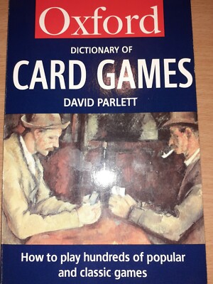 A Dictionary of Card Games | VGC, see photos, FREE P&P