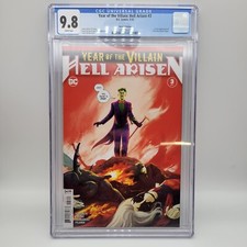 Year of the Villain Hell Arisen #3 CGC 9.8 2nd Print 1st Punchline DC