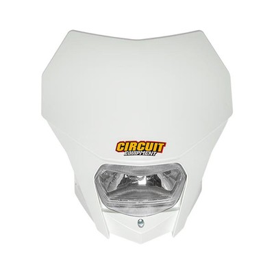 Portafaro Universale Per Moto - Gruppo Ottico Omologato Con Lampada HS1, Regolabile, Made In Italy