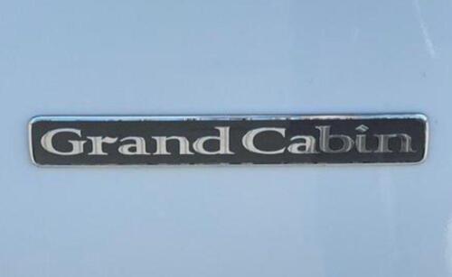 Toyota Hiace Grand Cabin Back Door Genuine Name Plate - Picture 1 of 5