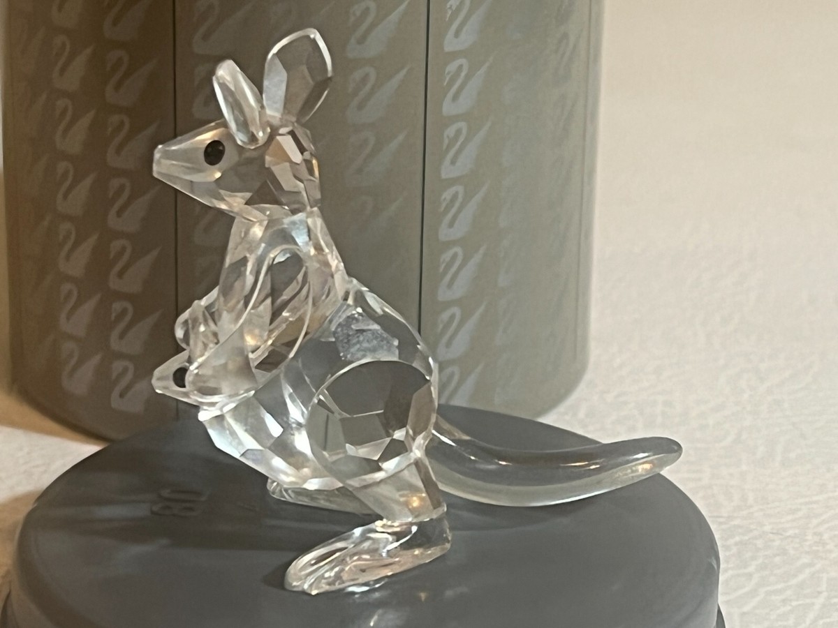 Swarovski Crystal 181756 Kangaroo & Joey 7609 000 001 With
