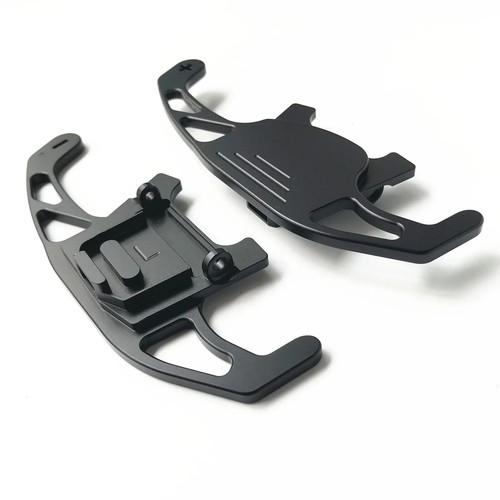 BLACK Aluminium Paddle Shift Gear Extension for VW MK7-7.5 Golf GTI-R-GTD DSG - Picture 6 of 8