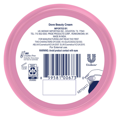 Dove Body Love Beauty Cream, Lightweight, Fast-Absorbing Face and Body Cream for - Picture 2 of 5