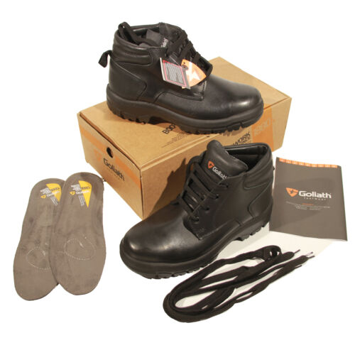 Goliath Footwear New Work Safety Boots Various Sizes SDR12 Ex British Army  - Picture 1 of 5