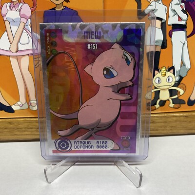 Pokémon Pokedex Peru Mew Cracked Ice