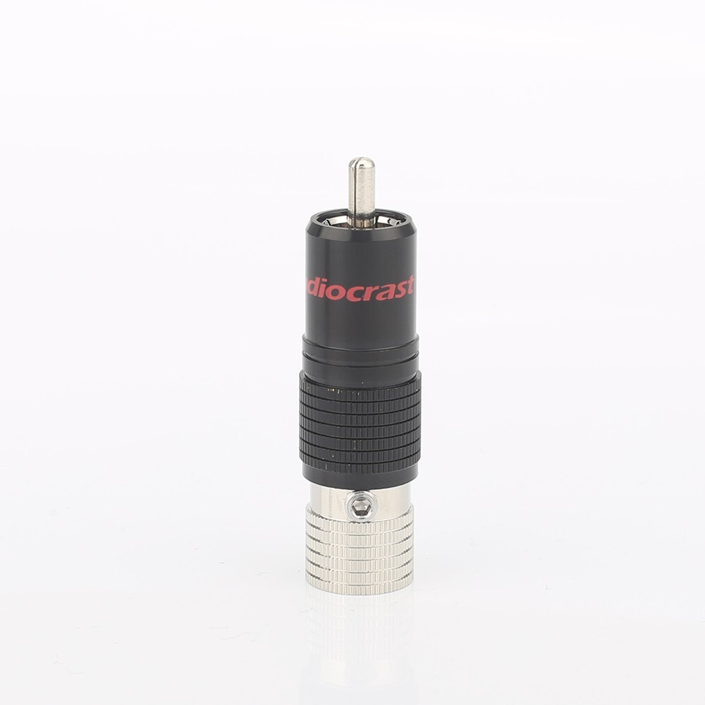 4PCS Audiophile Rhodium plated RCA terminal HIFI Audio Cable Connector ...