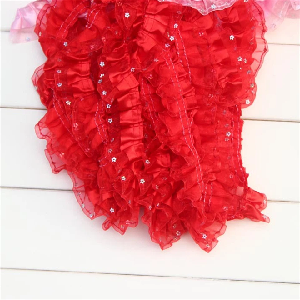 5M Gathered Pleated Edge Ruffle Satin Ribbon Lace Trims Tape 1.57" Width - Image 3 of 4