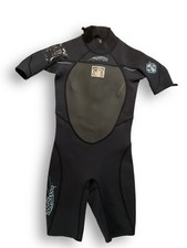 Body Glove Shorty Wetsuit Womens 5/6 Black Spring Fall Size Neoprene Nylon