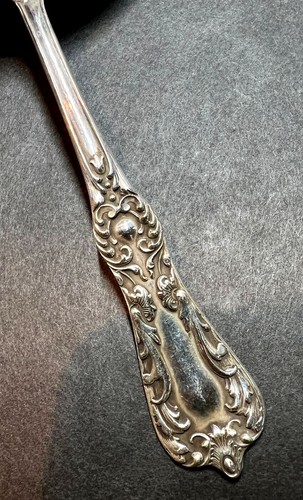 Rare Over The Cup Tea Strainer SSMC Sterling Silver No. 1 (1900) Pattern - Picture 5 of 7