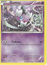 32/124 Gothita Common: Pokemon Trading Card Game XY-10 Fates Collide