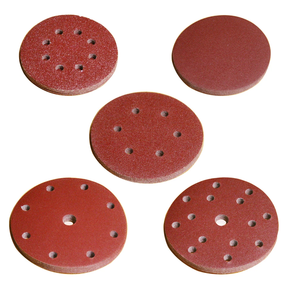 10x Schleifscheiben,Klett,P40 bis 1000 , D:115 bis 225 mm f. Bosch Festool,Kress