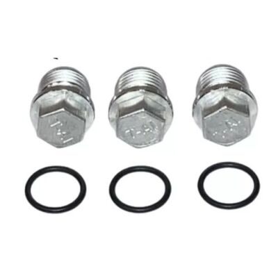 AR2841530 Set of 3 Check Valve Caps With O Rings Fits AR North America RMV RMW