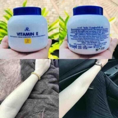 Crème Hydratante Anti-Rides AR à La Vitamine E Et Huile De Tournesol - Corps - Tous Types De Peau