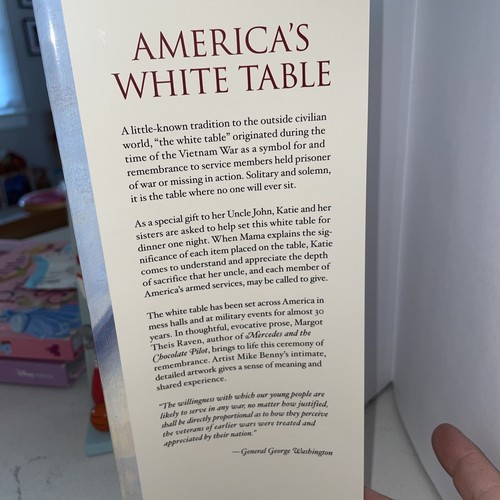 America's White Table - Margot Theis Raven -Military Family - NICE! - Picture 2 of 4