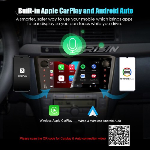 8-Core 64GB Android 13 GPS Autoradio CarPlay DAB+4G TNT für TOYOTA AVENSIS T25 - Bild 3 von 21