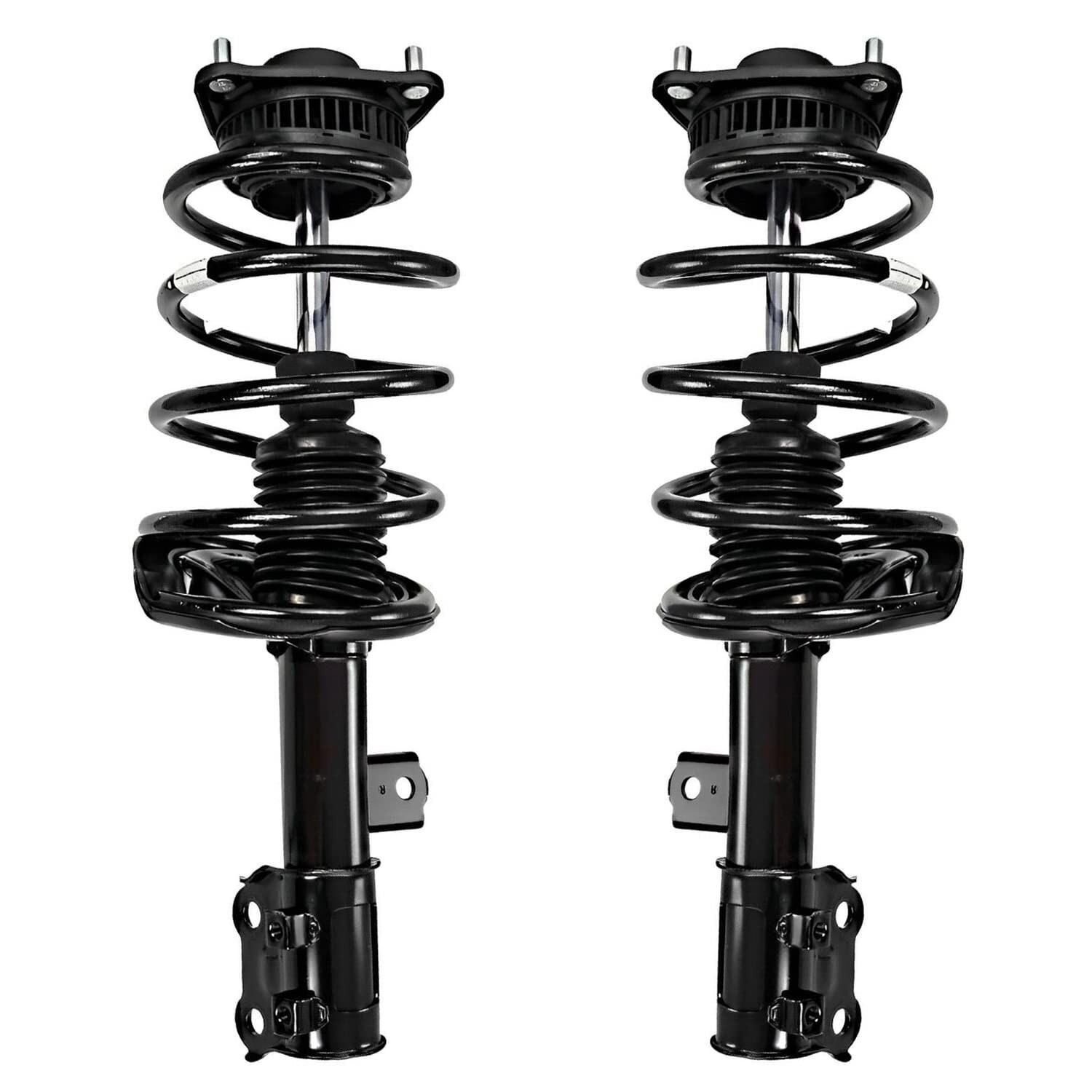 Front Struts w/Coil Spring Sway Bars Tie Rods Kit for 2010 2013 Kia