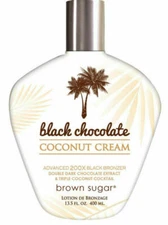 Brown Sugar BLACK CHOCOLATE COCONUT CREAM 13.5 Fl Oz  Multicolor FREE SHIPPING!