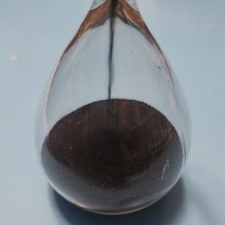 Magnetic Hourglass Sand Timer 3 Minute: Sand Clock Glass