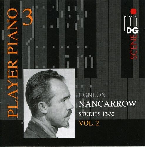 Nancorrow - Player Piano 3: Nancarrow Studies for Player Vol 2 [New CD] - Afbeelding 1 van 1