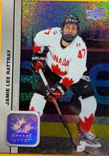 JAMIE LEE RATTRAY  #62   2023 TEAM CANADA WOMEN'S... PATTERNED FOILBOARD
