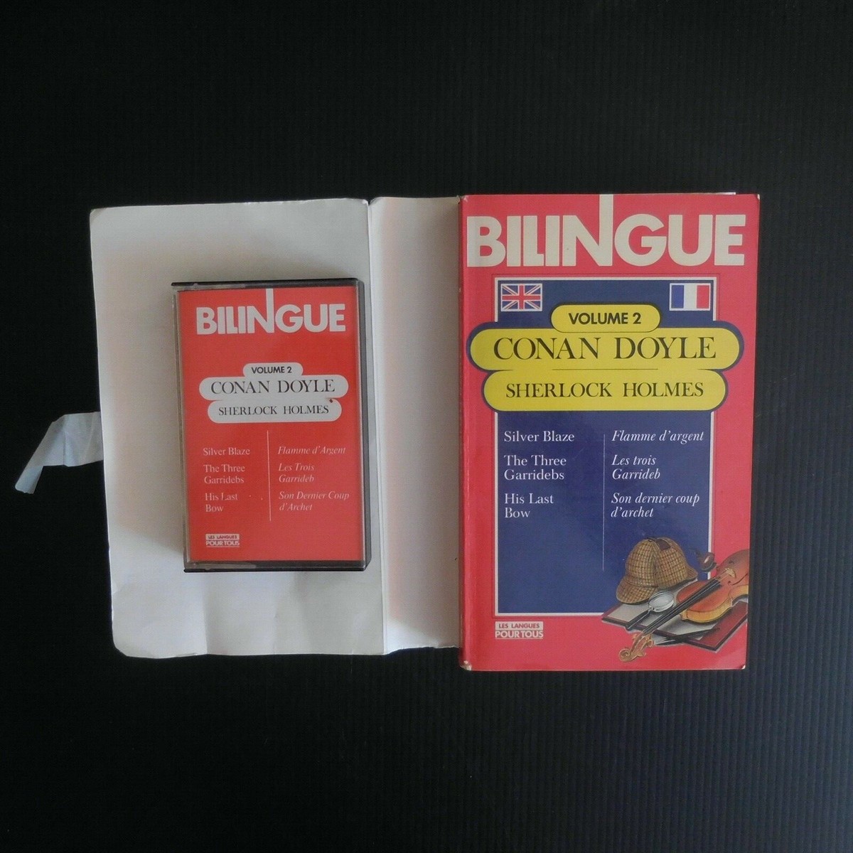 2 Cassettes VHS Sherlock Holmes (dessin Animé) - Neuf Sous Blister, Version Française - Collection / Nostalgie
