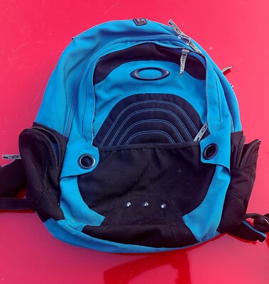 OAKLEY Flak Pack Shadow Backpack School Travel Pocket Bottle Holder