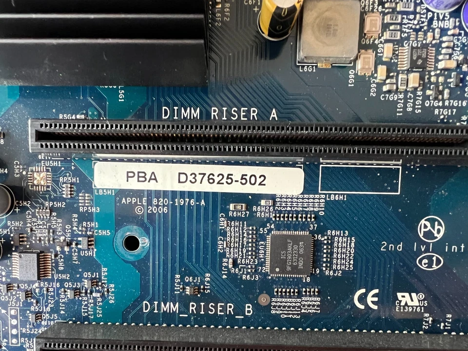 Apple Mac Pro A1186 PBA D37625-504 630-7608 Logic Board - Image 3 of 4