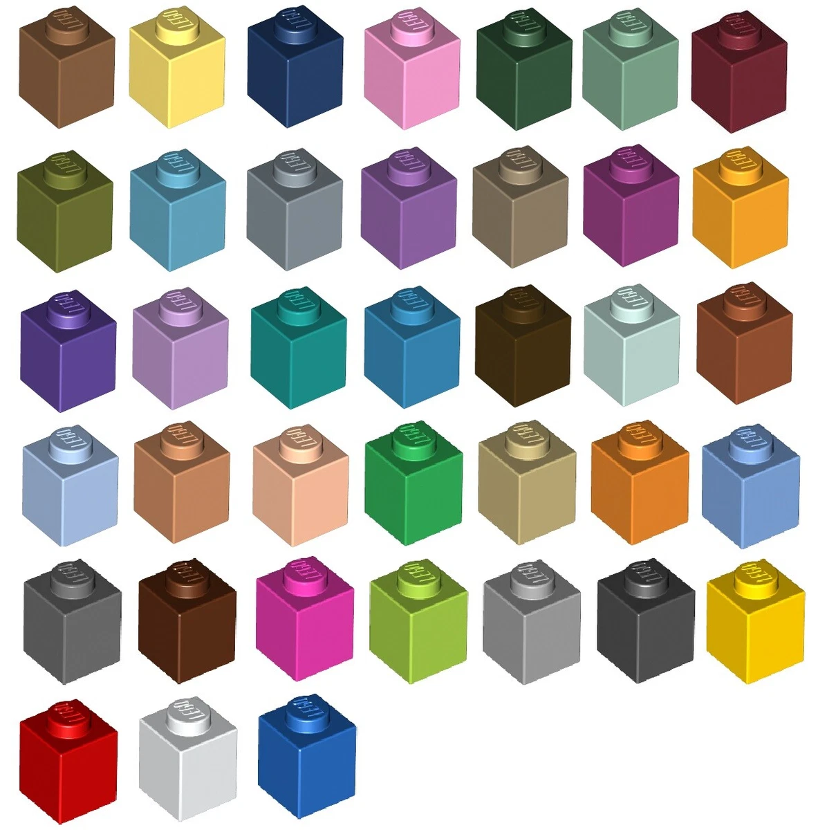 Lego brick dimensions 1x1 outlet
