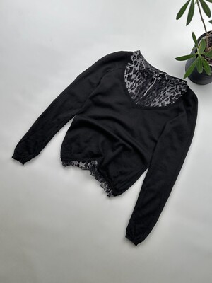 Moschino Cheap and Chic Vintage Wool Blouse Women s Size IT42/S
