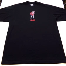 Shaka Wear T Shirt Mens Size 2XL Black Michael Jordan Flu Game Super Max Heavy