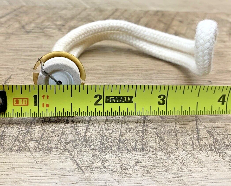 6 PCS *GOLD* CATALYTIC WICK FOR FRAGRANCE OIL LAMP NIB FITS LAMPE BERGER—SIZE:MD - Image 4 of 4