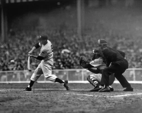 1951 MICKEY MANTLE #6 Glossy 8x10 Photo Rookie  New York Yankee Print RC