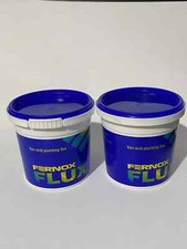 2x Fernox 125g Non Acid  Soldering Flux Paste For Copper Plumbing Fittings WRAS