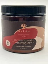 As I Am Coconut CoWash Cleansing Conditioner, 16 oz  " Free Shipping"