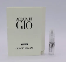 Acqua Di Giò Parfum by Giorgio Armani - 1.2 mL Vial - Carded Sample Spray 